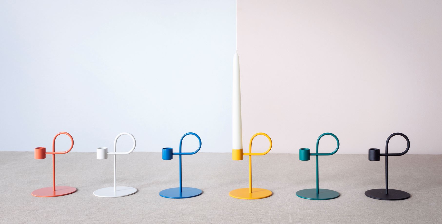 Arreda con le candele: scopri il portacandele di design “Loop”