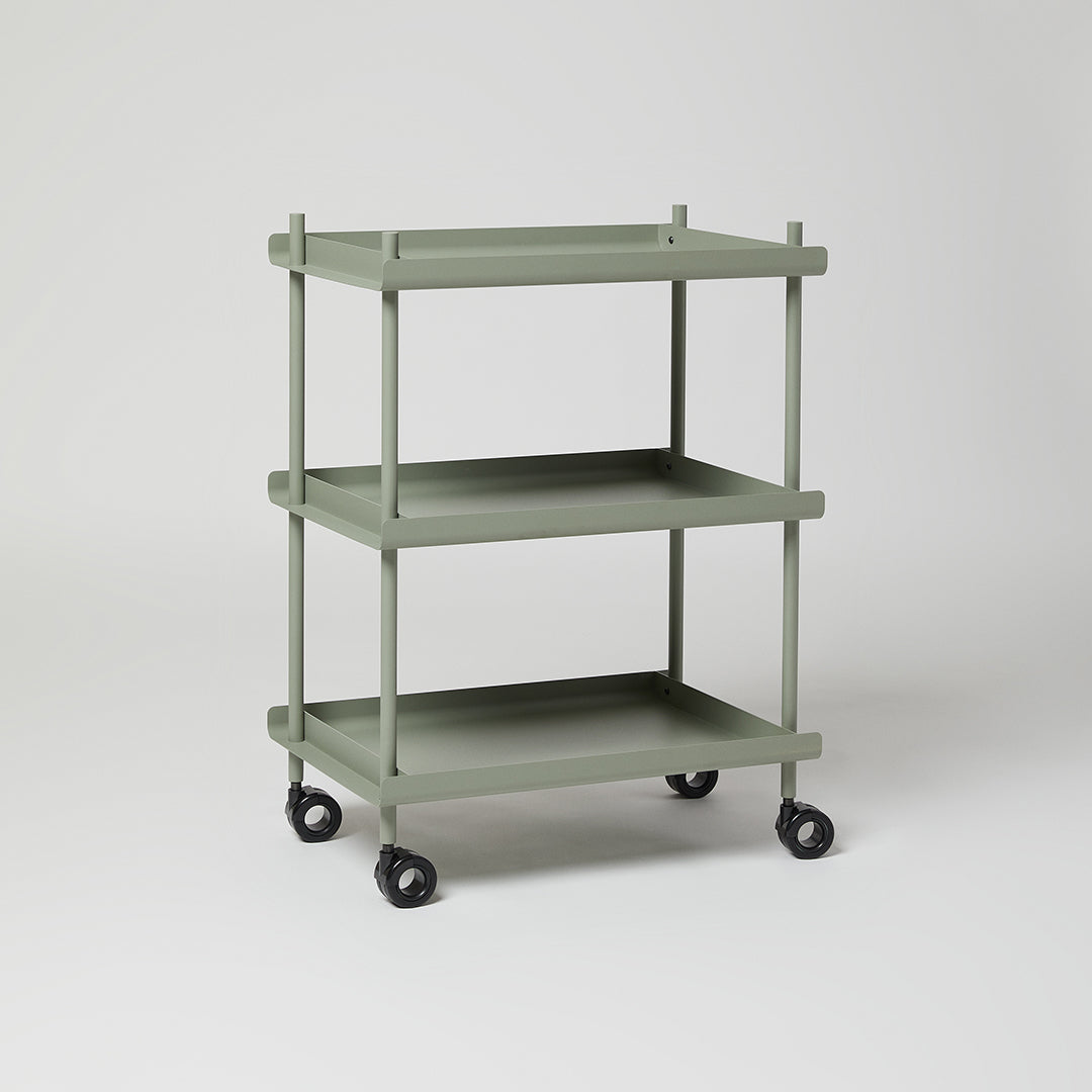 Pagoda - Multipurpose trolley set + oak tray