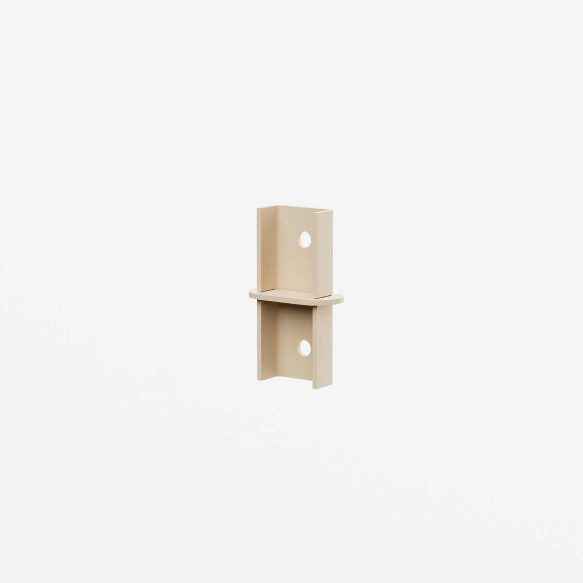 Linnea - Accessorio Raccordo Montanti Cremagliera - Beige Luxor - scaffali e mobiletti | HI01352