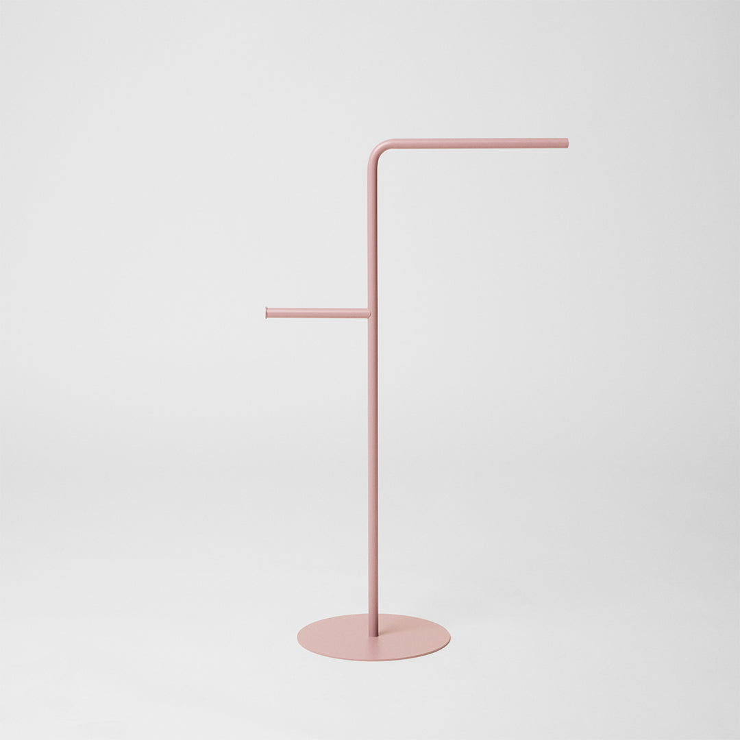 Standing towel holder Ionica - Antique Pink