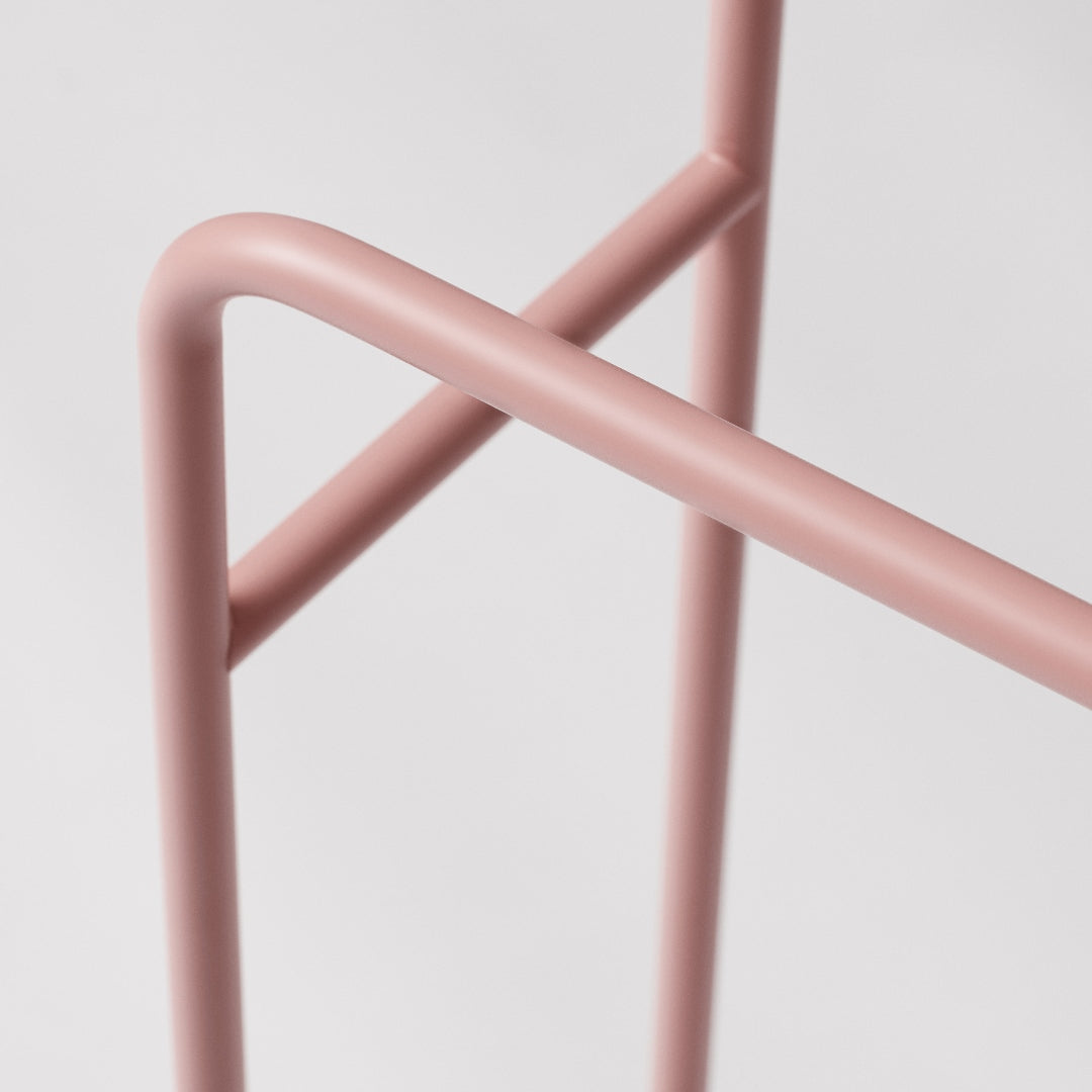 Adriatica freestanding towel rack - Antique Pink