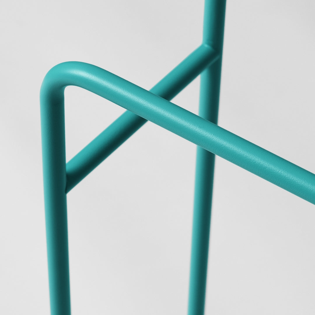 Adriatica freestanding towel rack - Light Teal