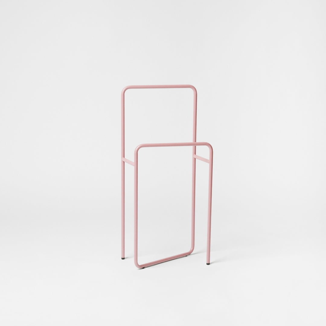 Adriatica freestanding towel rack - Antique Pink