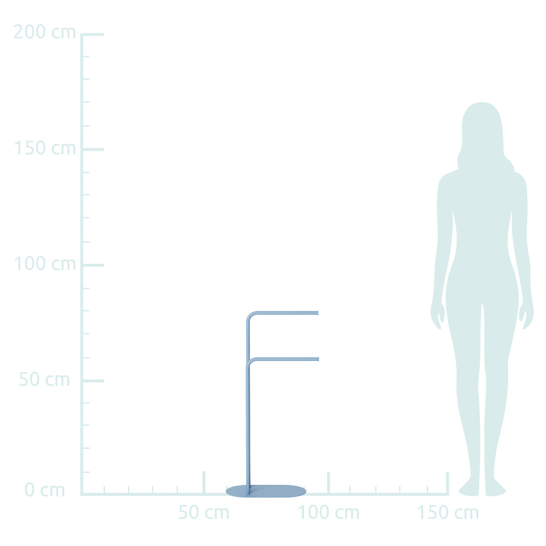 Tirrena - Freistehender Handtuchhalter