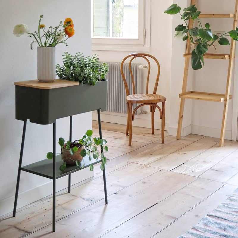 Tall Altea - Planter and tray set