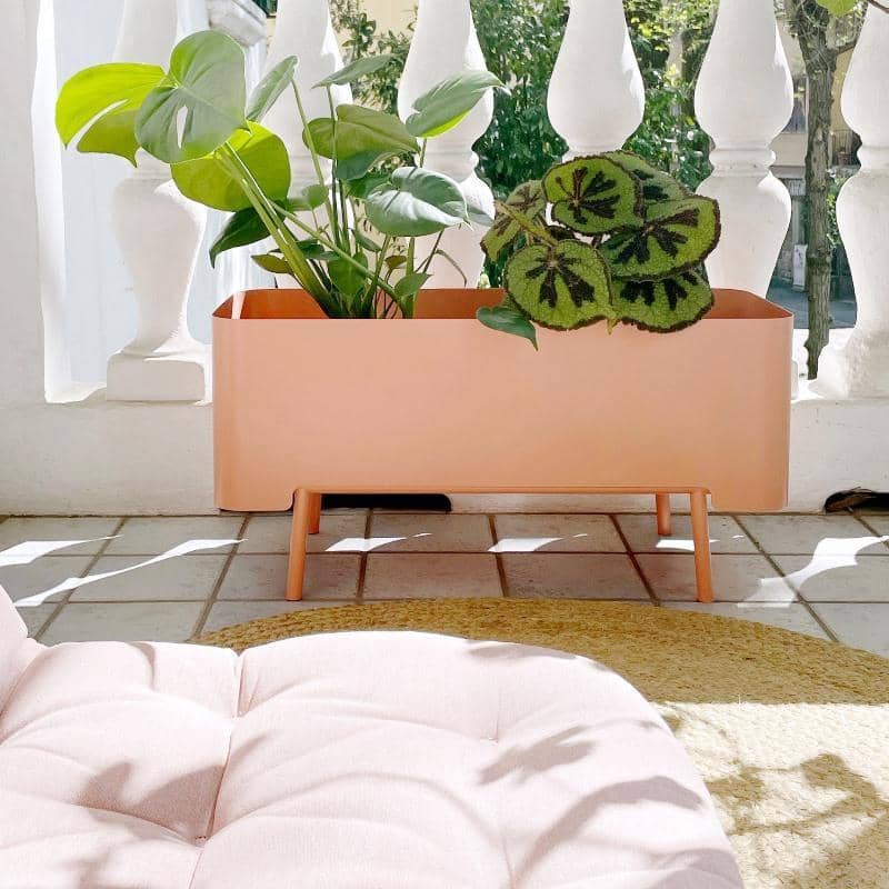 Low Altea - Set of planters and tray