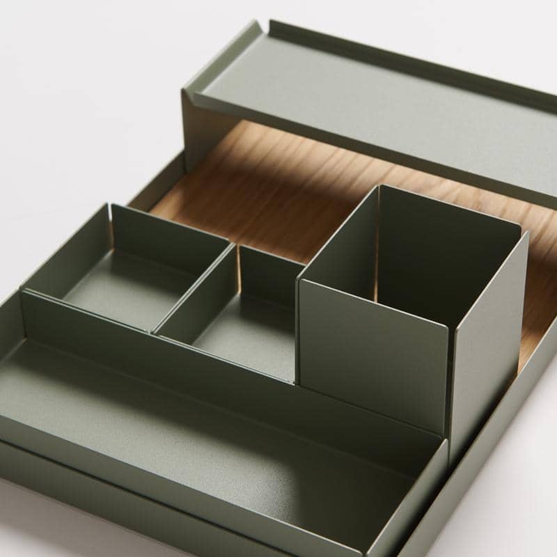 Domino Organizer - Fossil Green