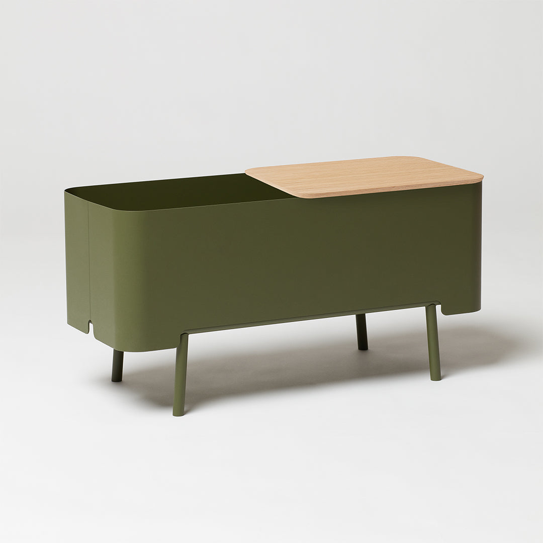 Low Altea - Set of planters and tray