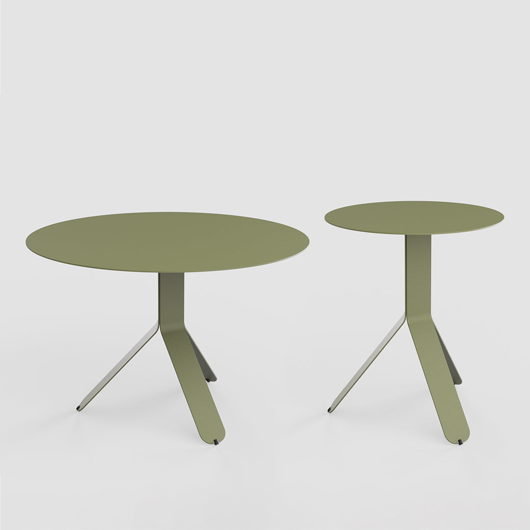Yole - Set of 2 round tables