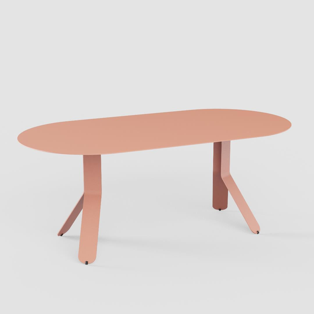 Yole - Low oval table