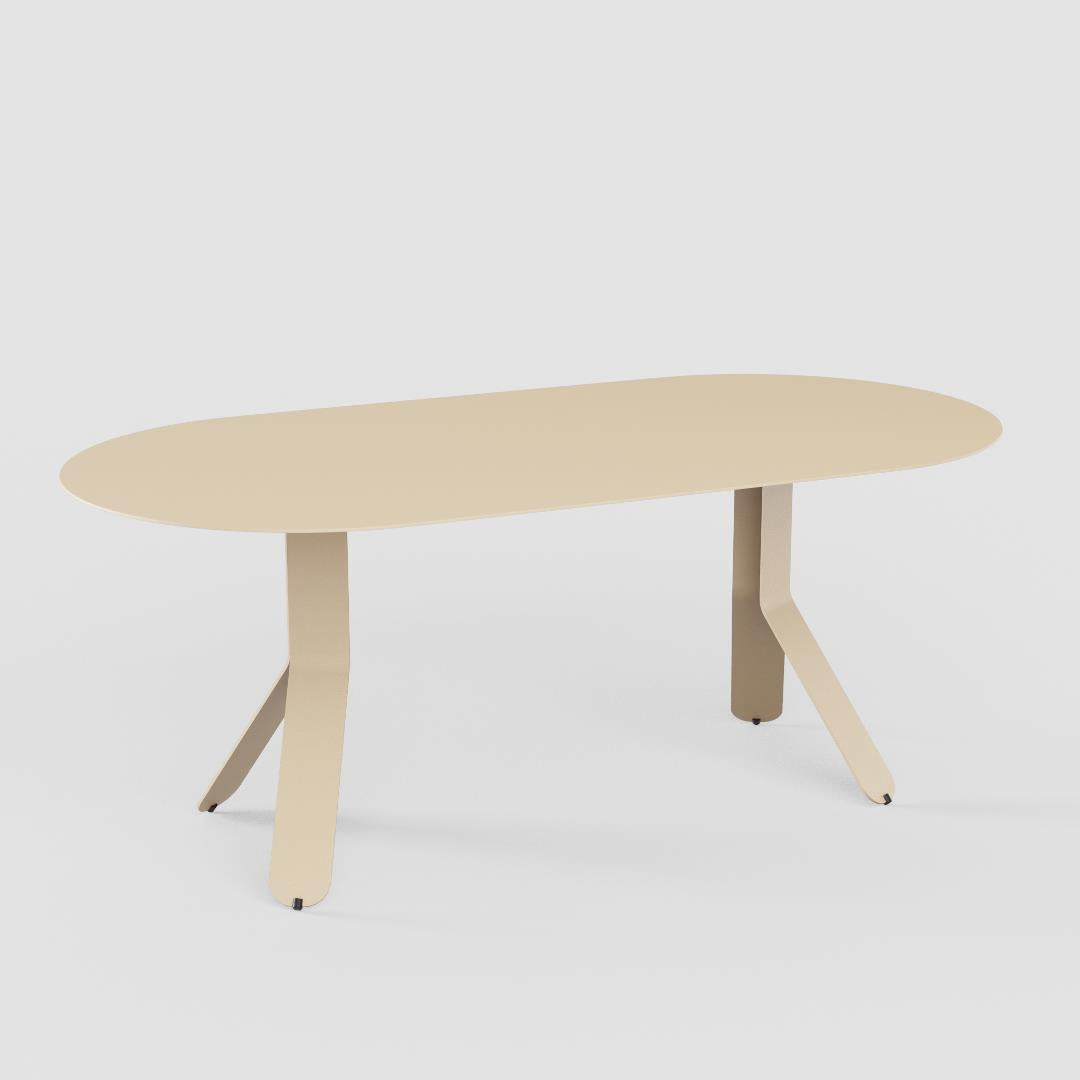 Yole - Low oval table