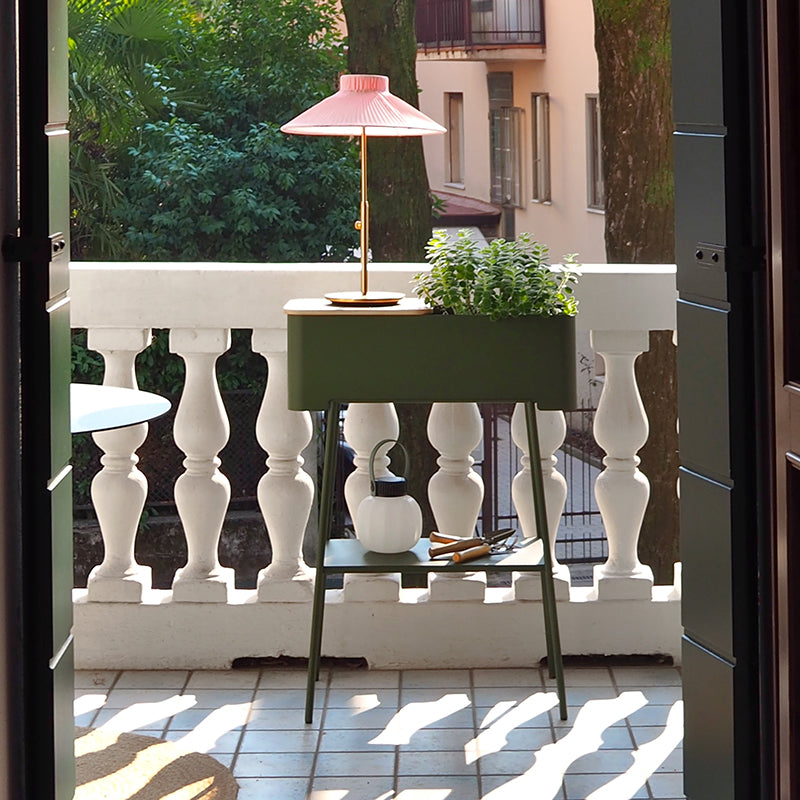 Tall Altea - Planter and tray set