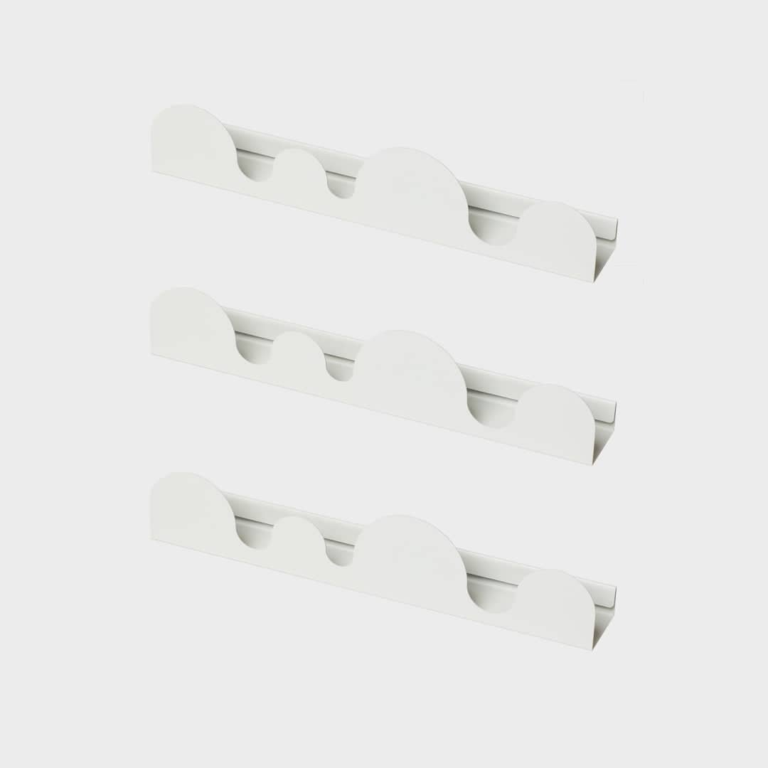 Dune - Set 3 mensole appendiabiti