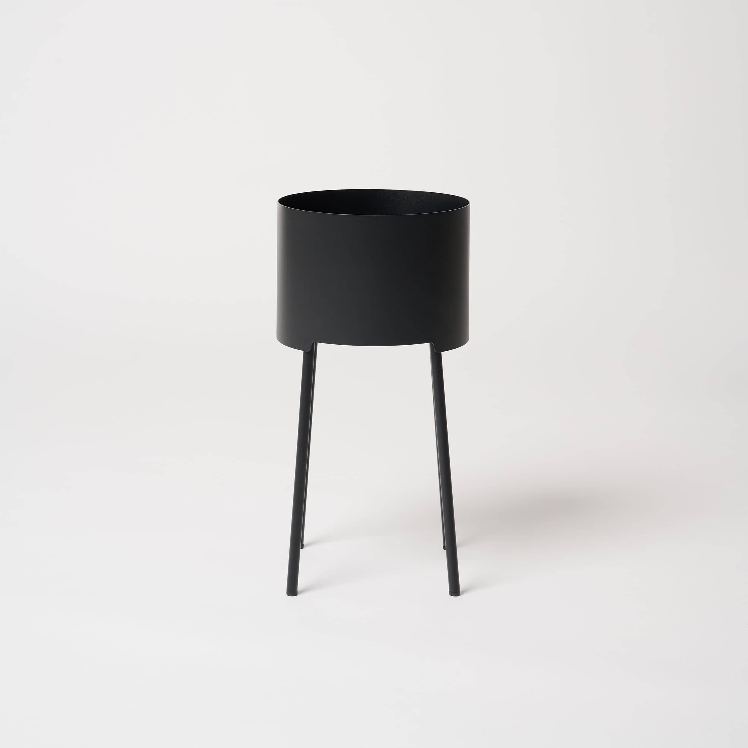 Round Altea - Planter and tray set