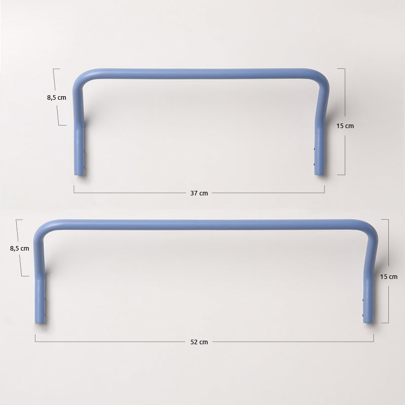 Positano - 2er-Set Handtuchhalter zur Wandmontage (groß + klein)