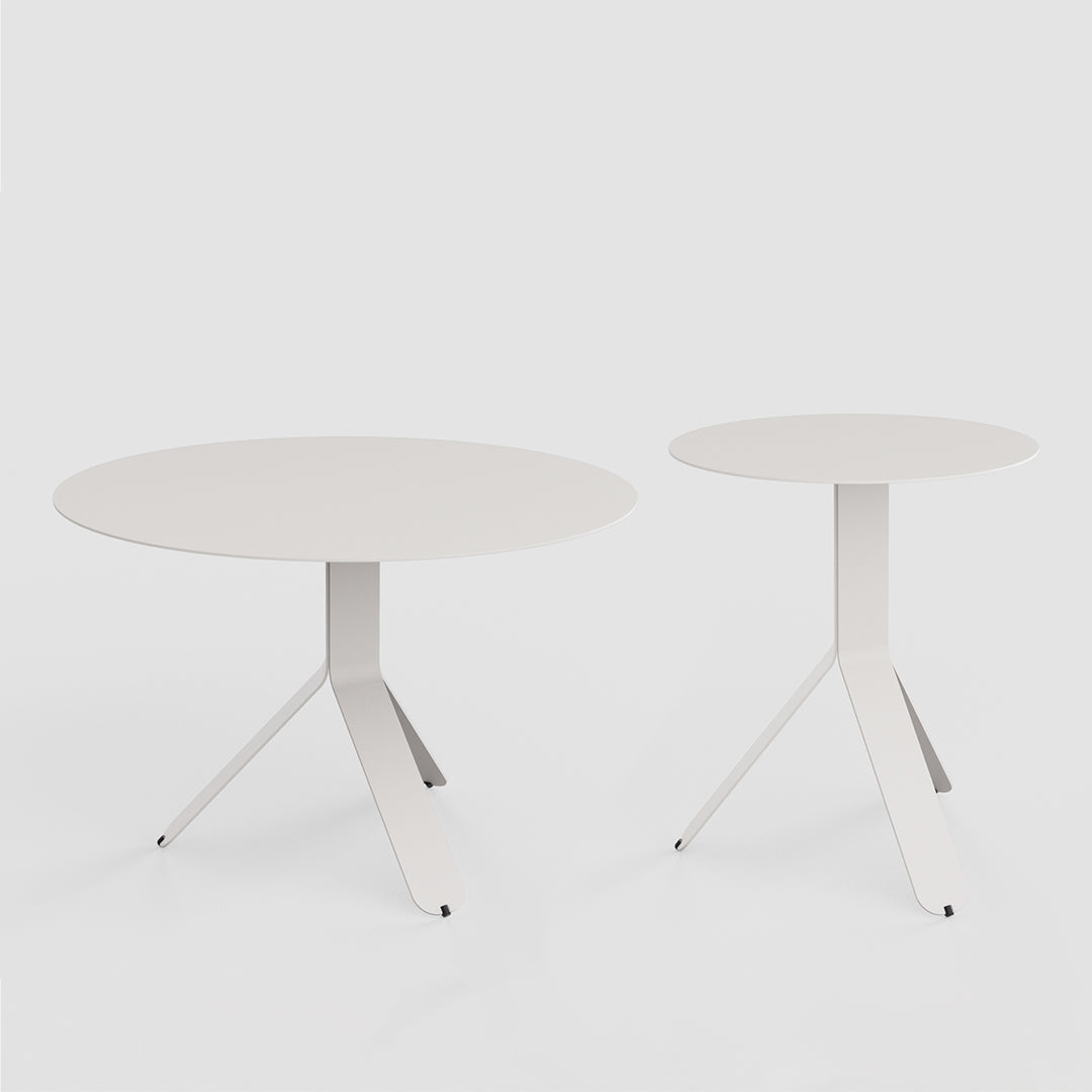Yole - Set of 2 round tables