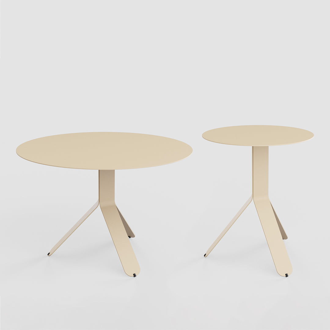 Yole - Set 2 tavolini tondi