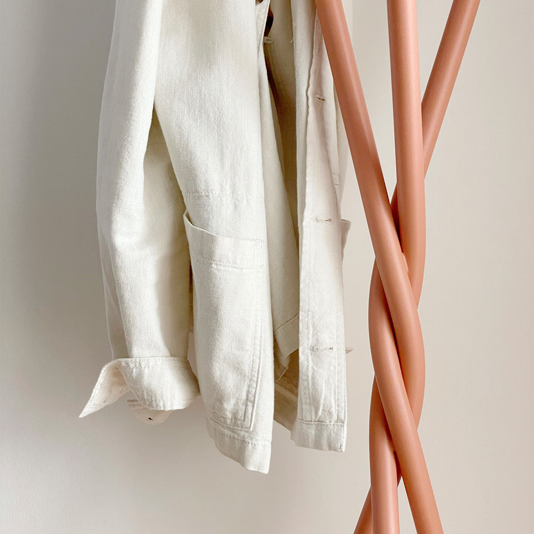 Milo Coat Hanger - Shell White