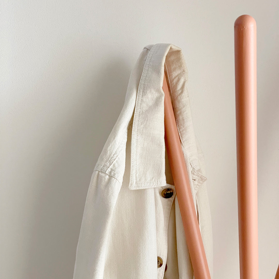 Milo Coat Hanger - Shell White