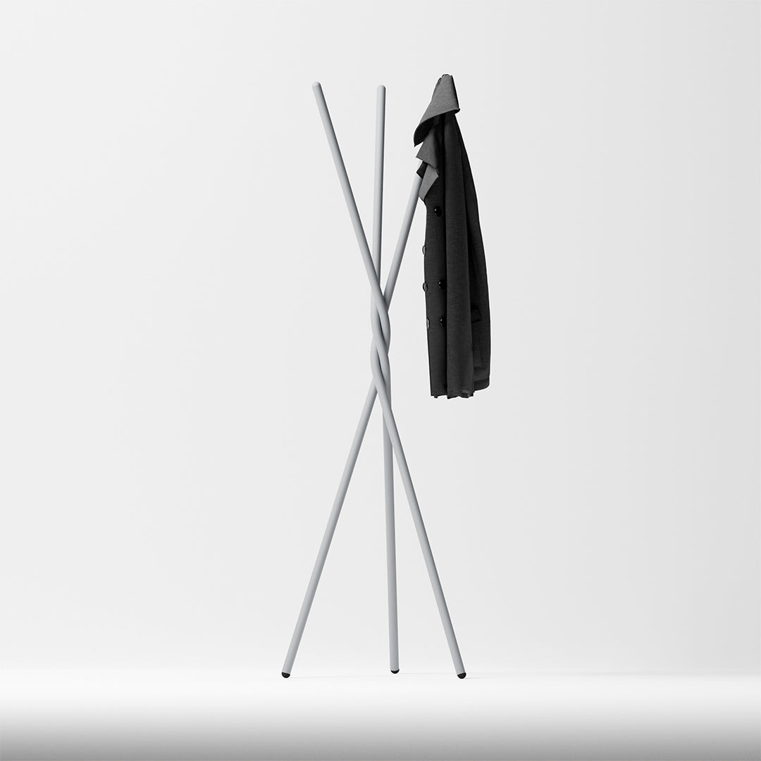 Milo coat hanger - Sugar paper grey