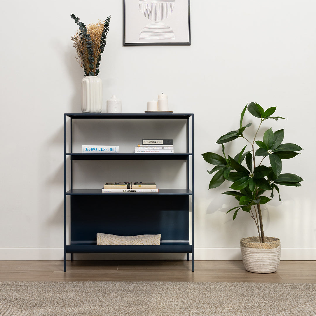 Levante Bookcase Shelf - Midnight Blue