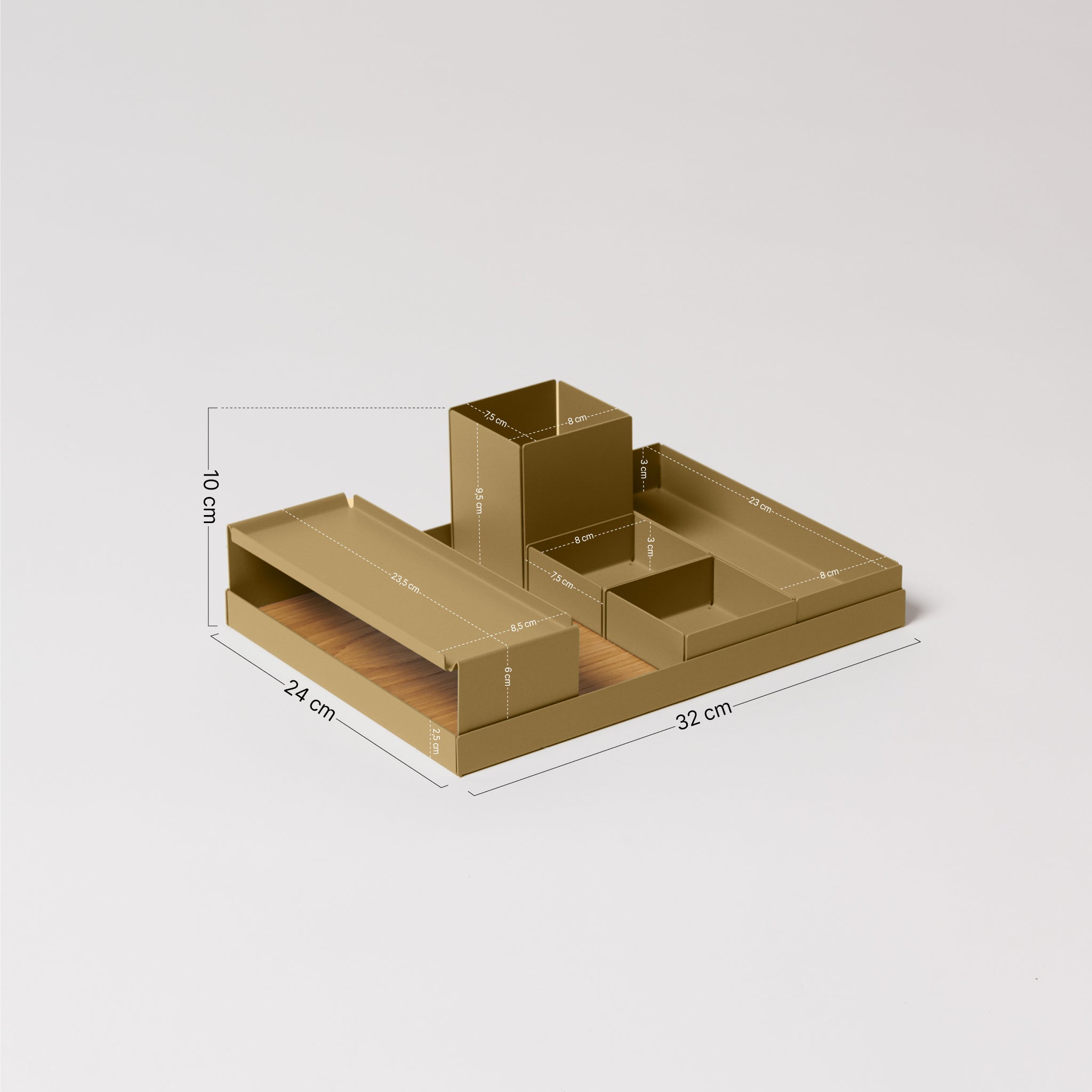 Domino Organizer - Fossil Green