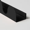 Dune coat hanger shelf - Graphite Black