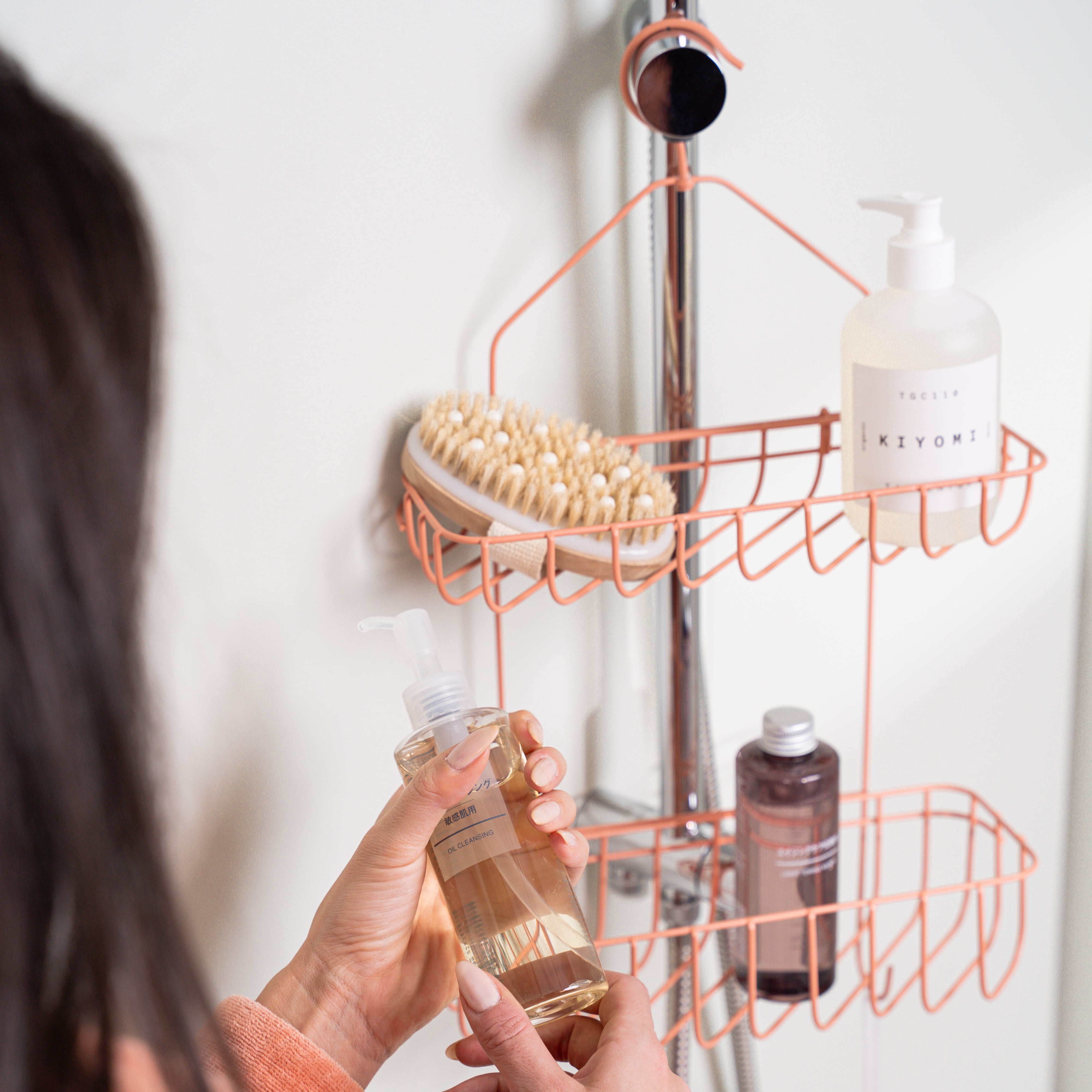 Tessa - Portaoggetti da doccia (vers. gruccia)