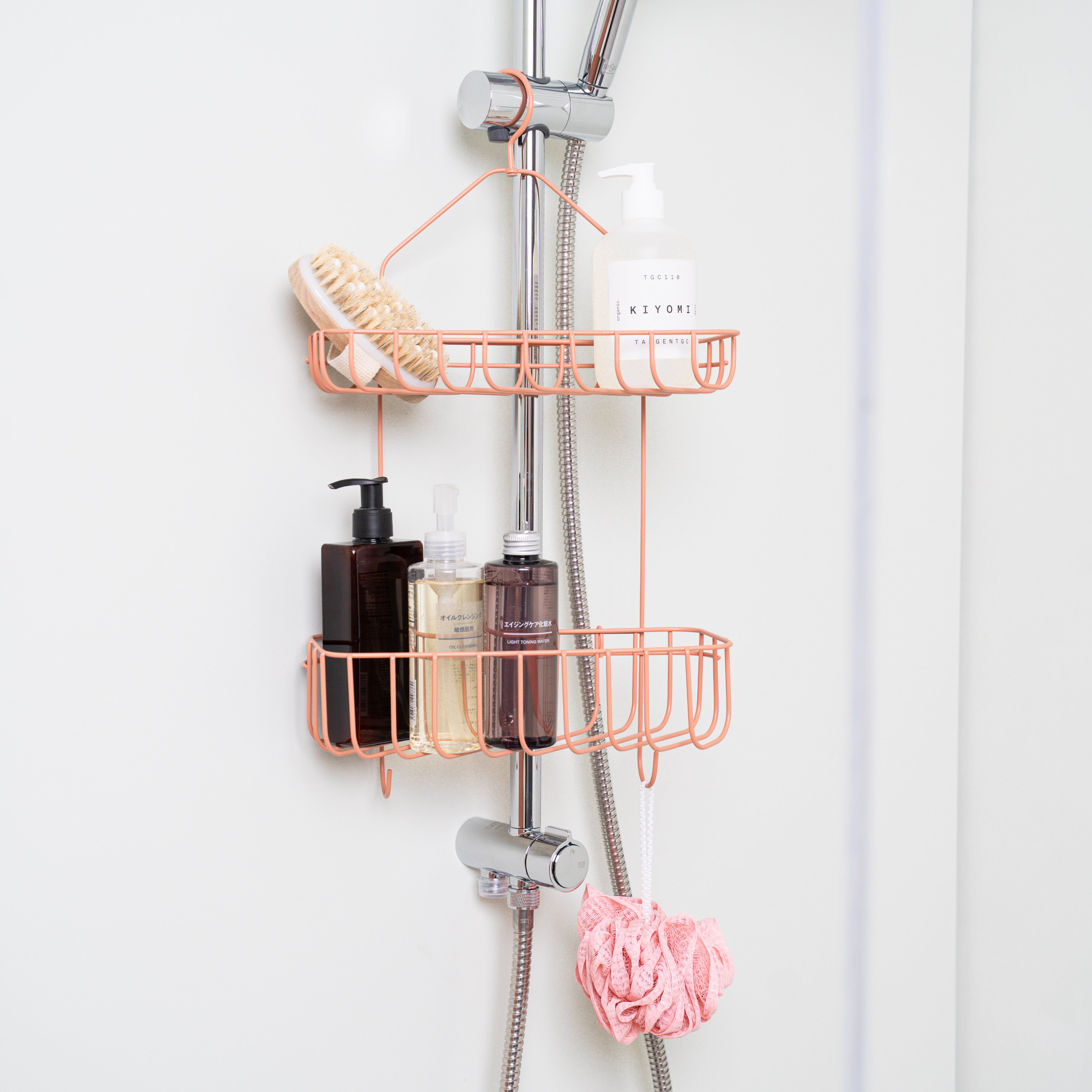 Tessa - Portaoggetti da doccia (vers. gruccia)