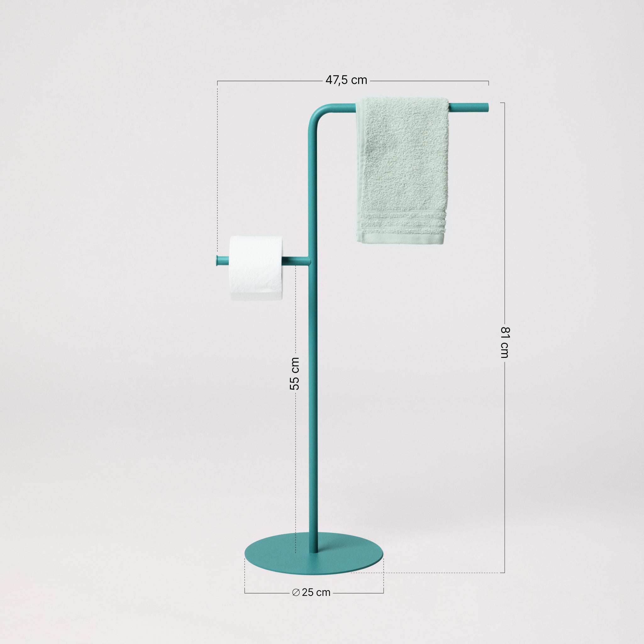 Ionica - Standing towel holder roll holder