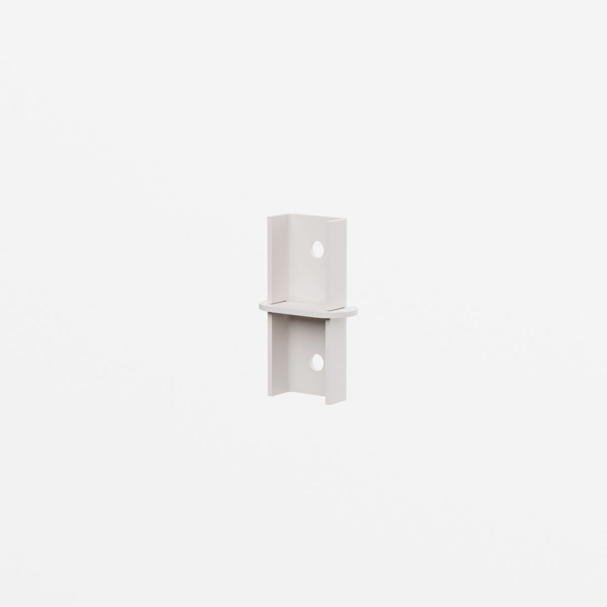 Linnea - Accessorio Raccordo Montanti cremagliera - Bianco Conchiglia - scaffali e mobiletti | HI01349