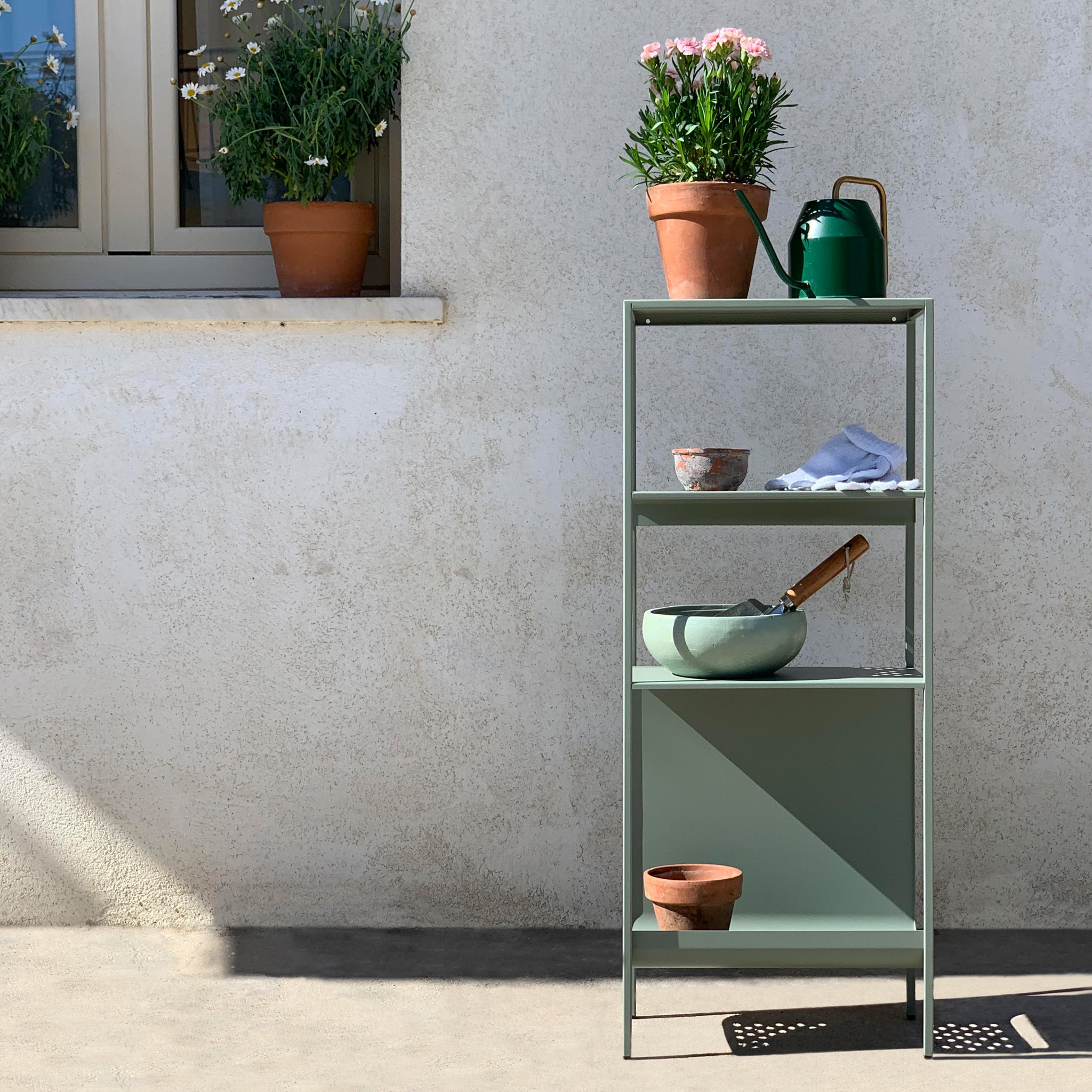 Levante Outdoor Shelf - Terracotta