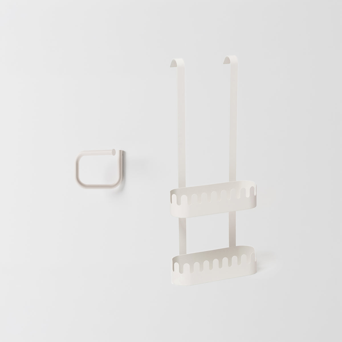 Adriatica Toilettenpapierhalter und Marinella Duschkabine - Set