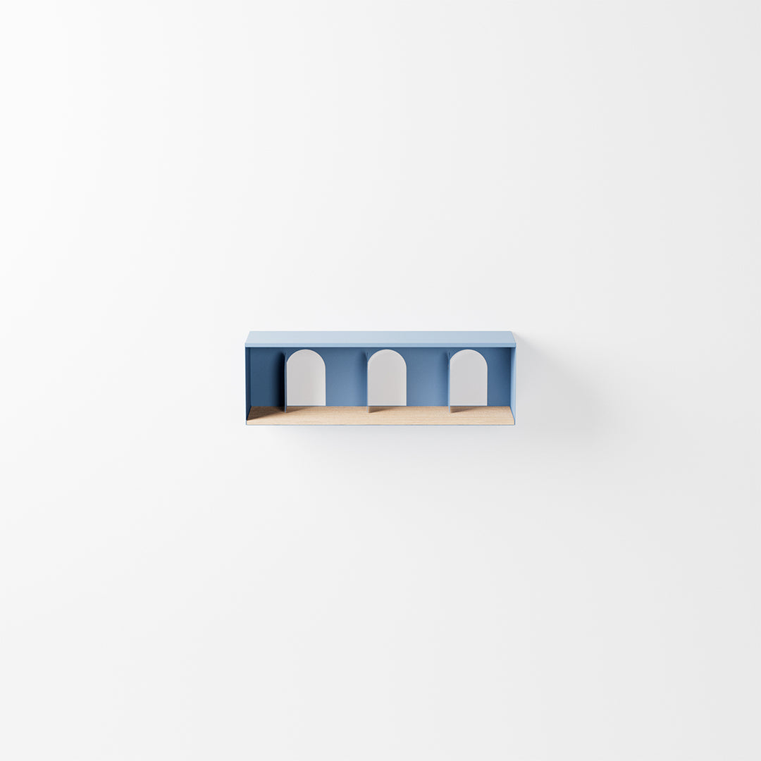 Porta rotolo da parete Adriatica - Blu Fiordaliso – HiroDesign