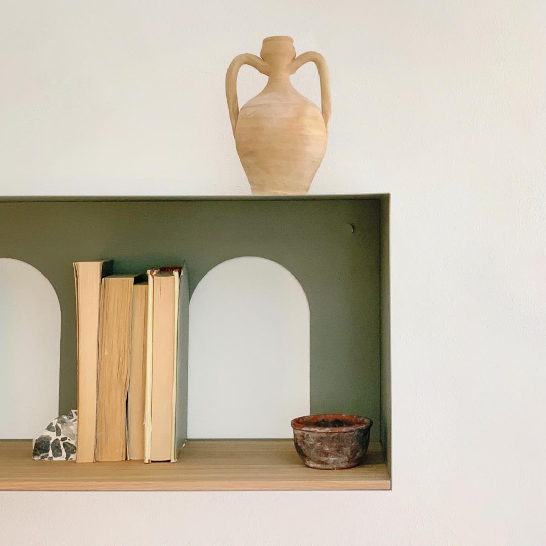 Portici shelf - Terracotta