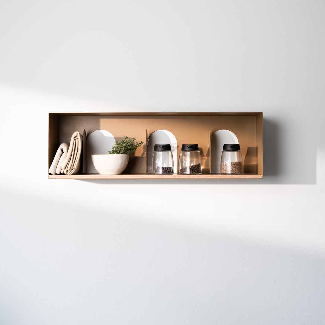 Portici shelf - Terracotta