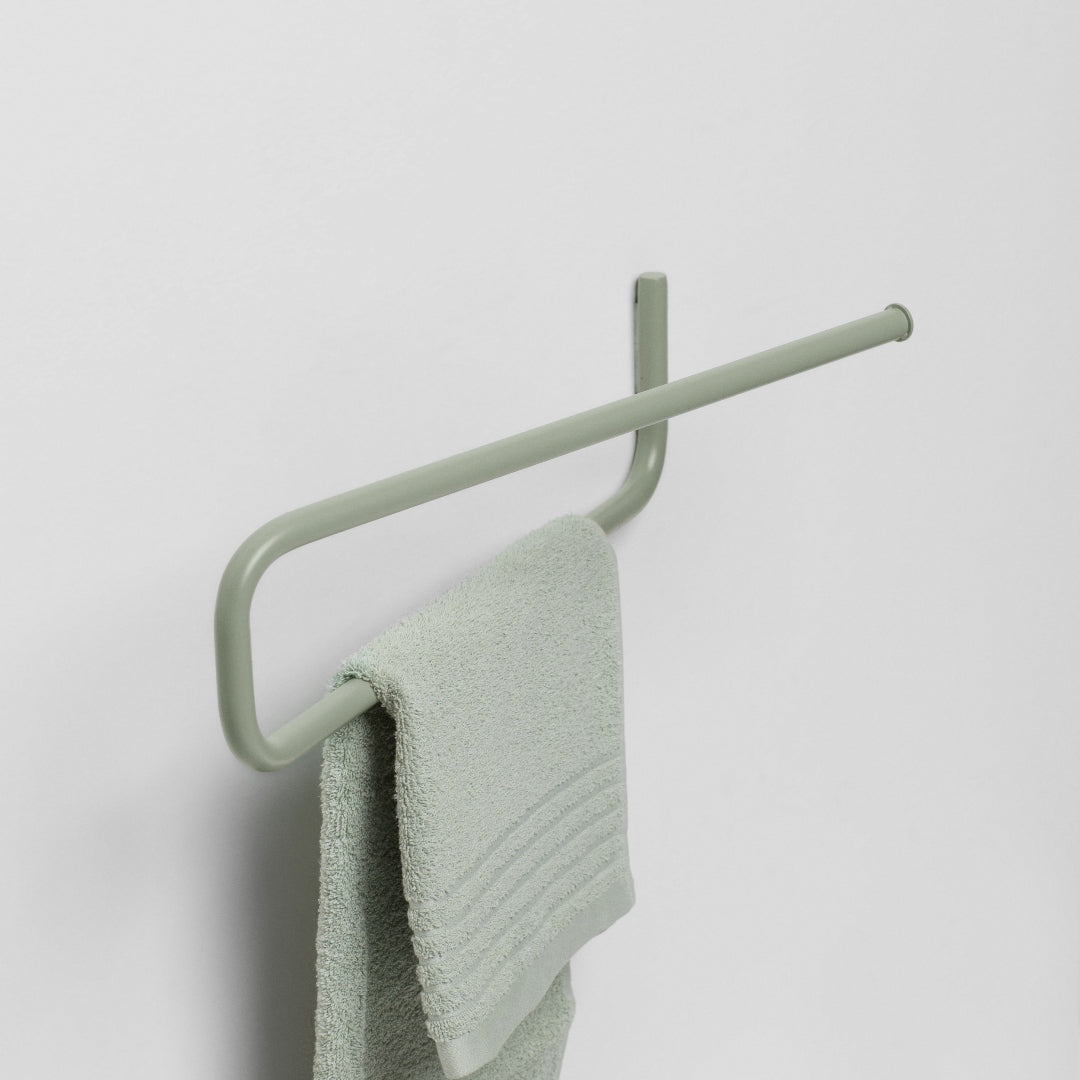 Wall mounted towel rack Adriatica - Terracotta