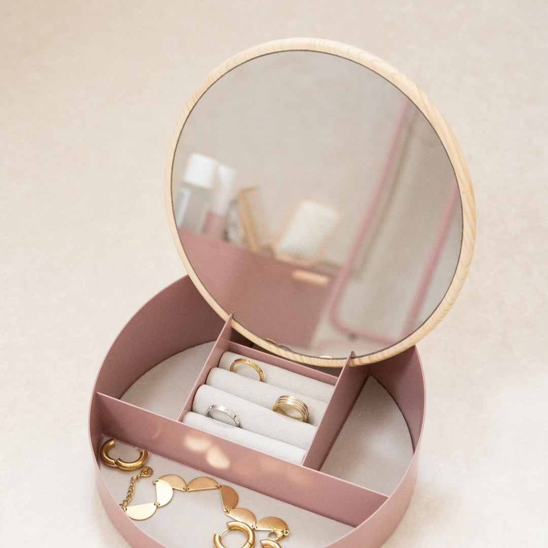 Aura Jewelery Box - Antique Pink
