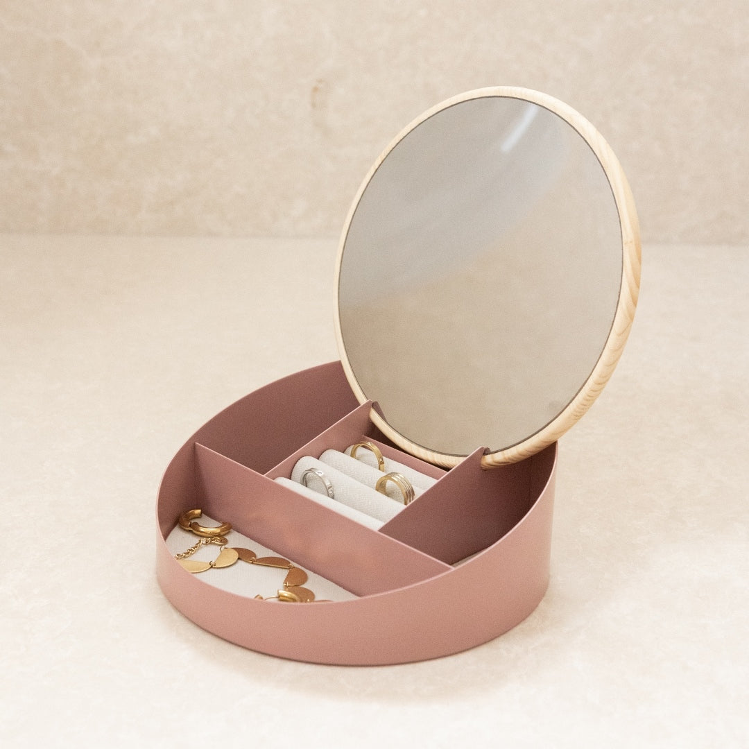 Aura Jewelery Box - Antique Pink
