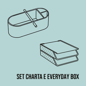 Set Scrivania Charta + Everyday Box