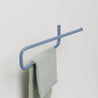 Adriatica wall towel holder - Fiordaliso Blue