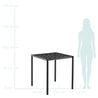 Iseo garden table - Black Graphite