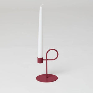 Loop candle holder - Red Frida