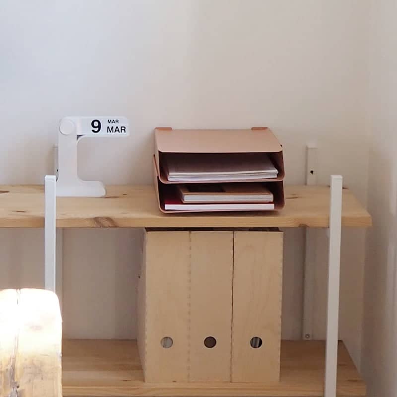 Vassoio portadocumenti in legno, per ufficio, scrivania,portadocumenti
