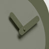 Lora Wall Clock - Olive Green and Fossil Green