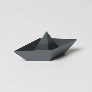 Paper Boat Paperweight - Basalt Gray