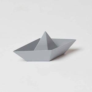 Fermacarte Paper Boat - Grigio Carta da Zucchero