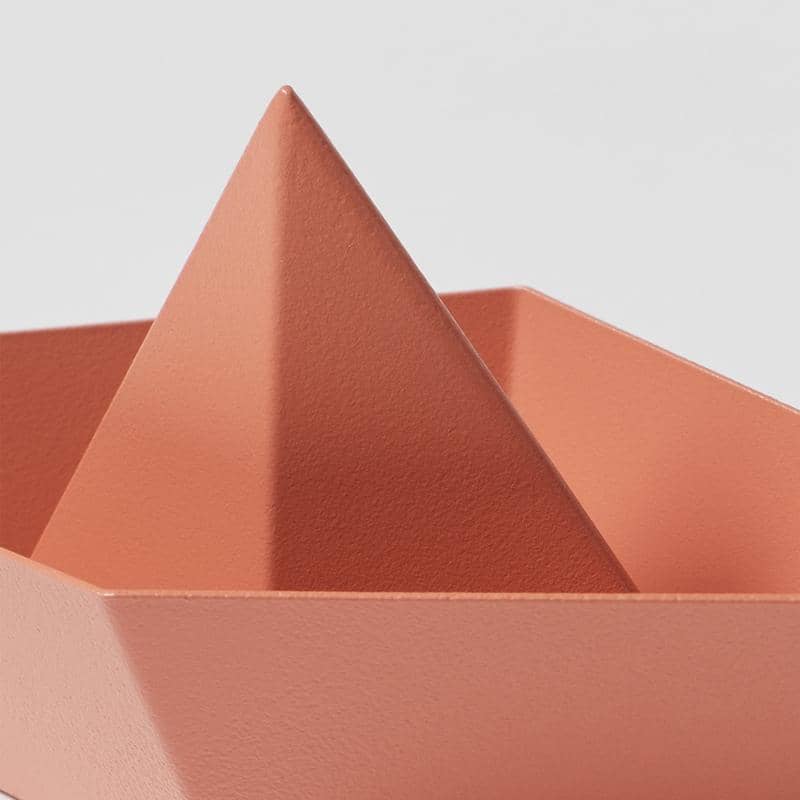 Paper Boat Paperweight - Terracotta