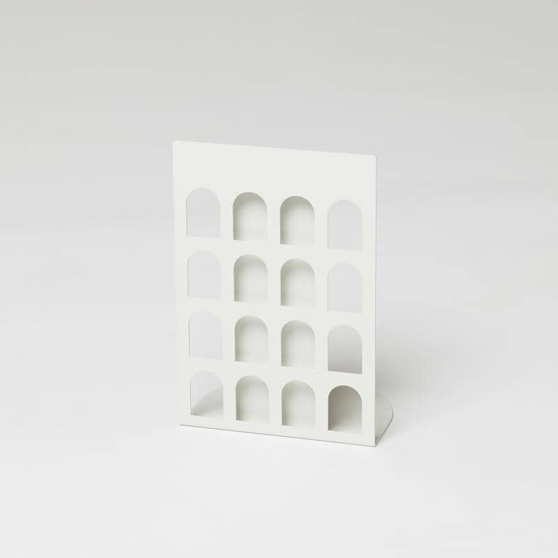 Poet Bookend - White Shell