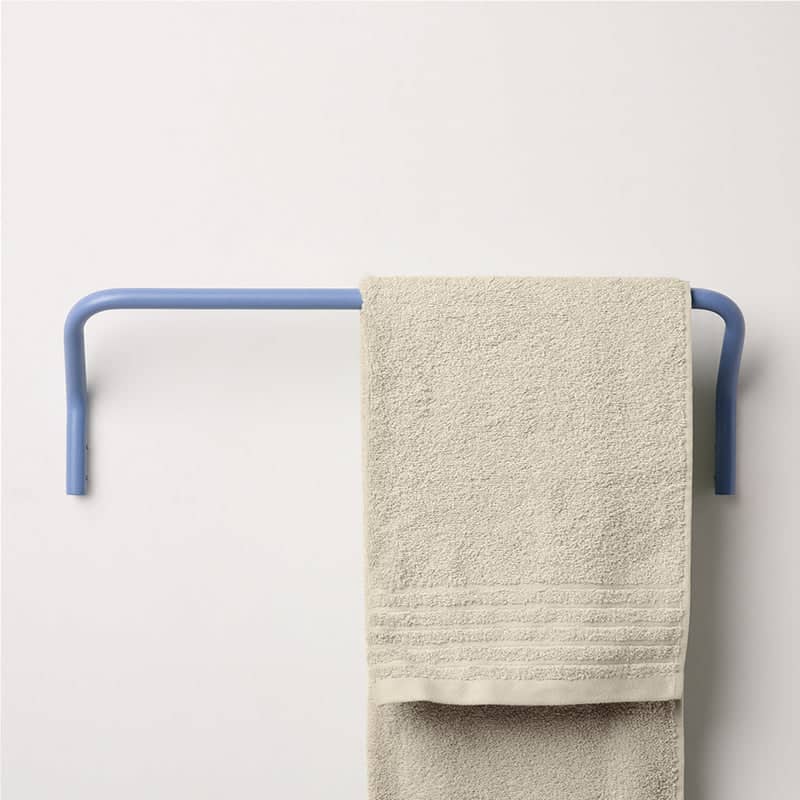 Porta asciugamani da parete Positano - Blu Fiordaliso